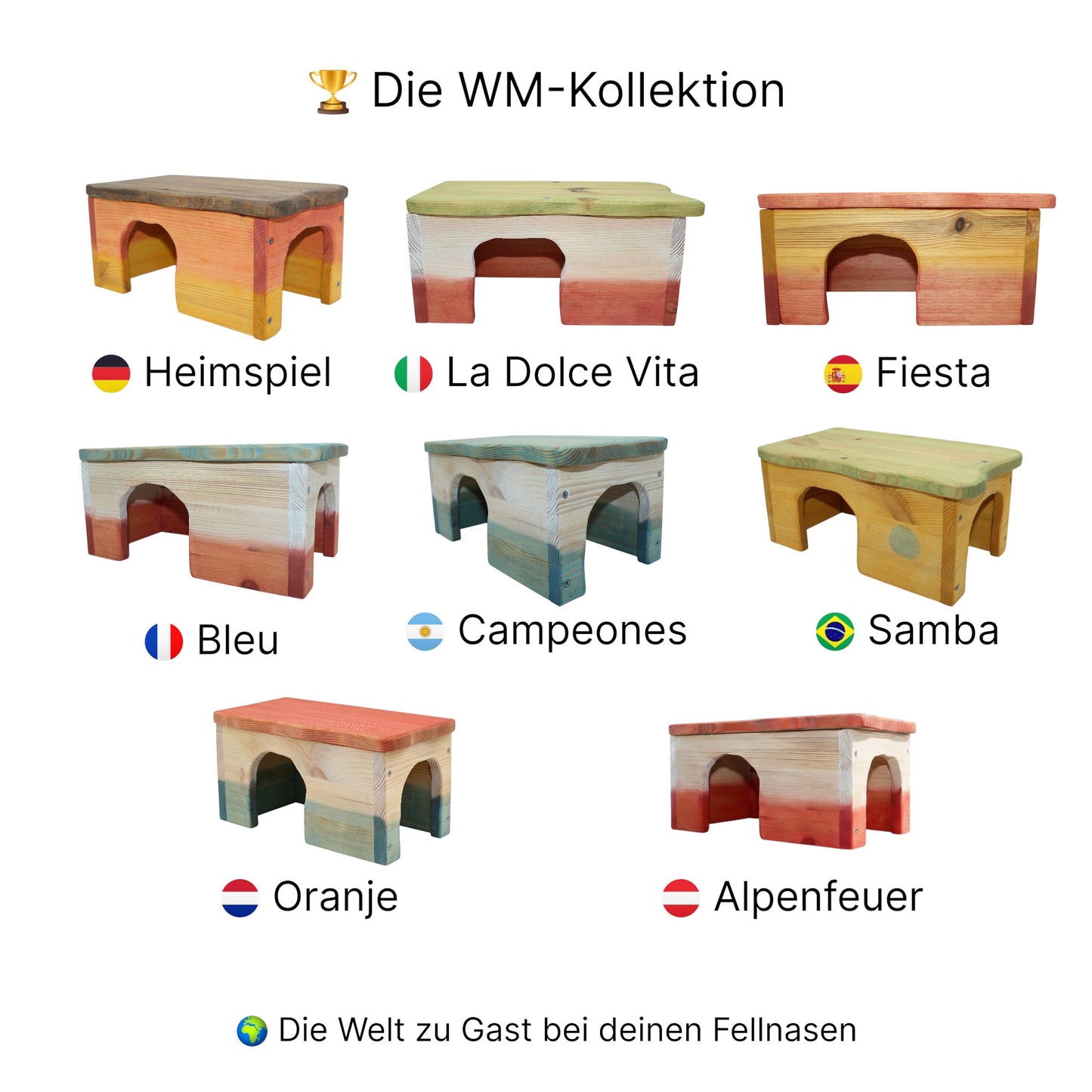 ⚽ WM-Eckhaus Brasilien Edition „Samba“