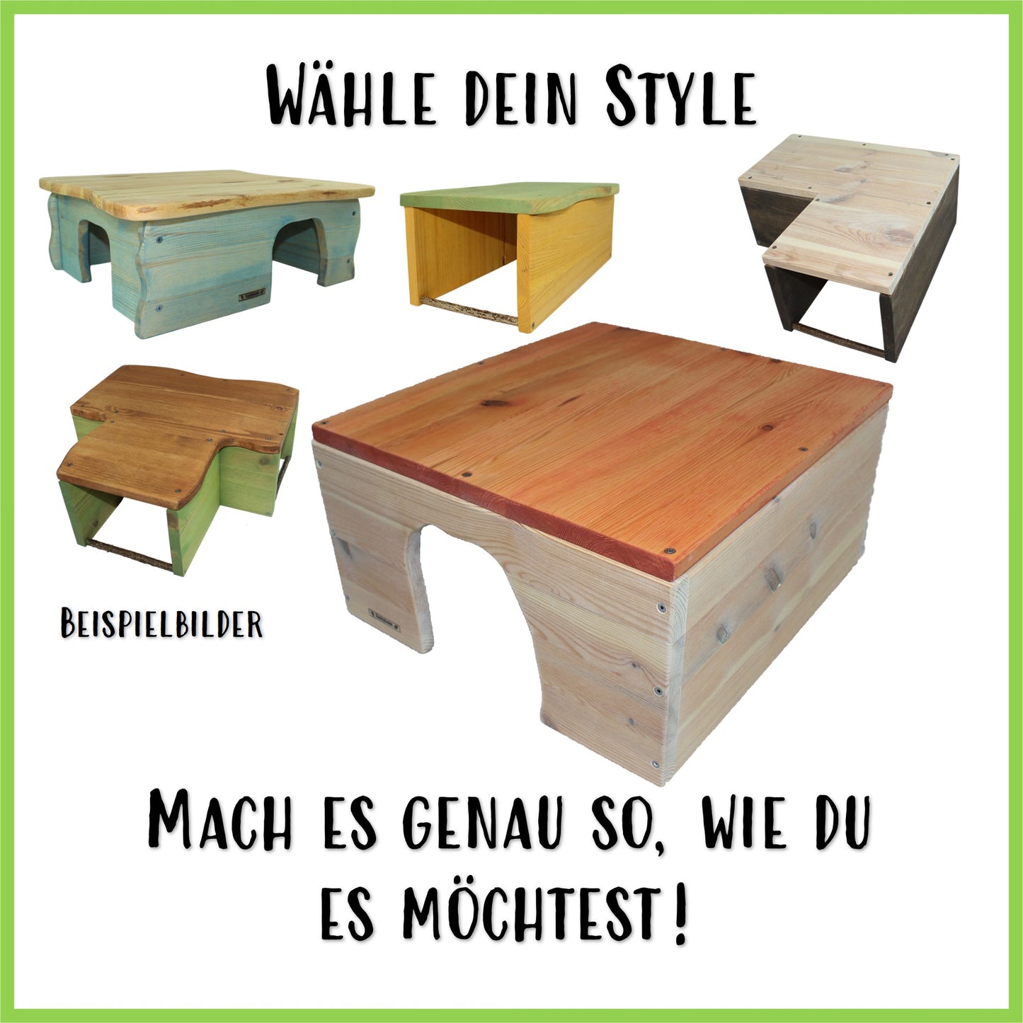 Meerschweinchenhaus Farmhaus 2.0 XL – extra hohe Version