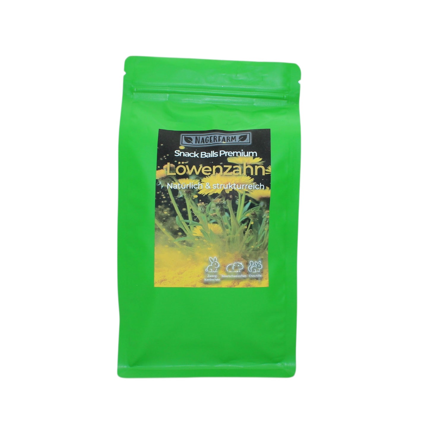 Snack Balls Premium Löwenzahn – Heu-Snack für Meerschweinchen & Kaninchen