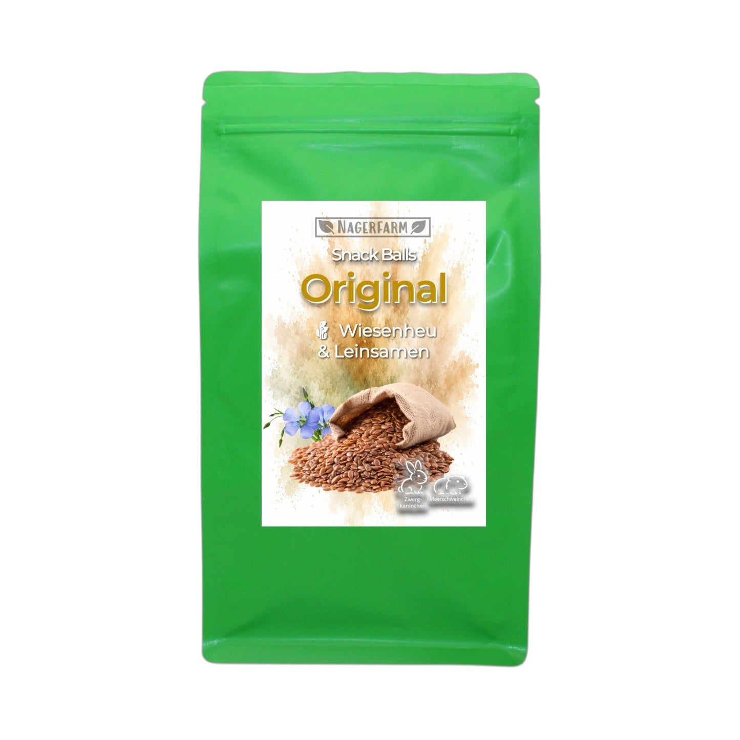 Snack Balls Original – Natürlicher Heu-Snack für Meerschweinchen & Zwergkaninchen