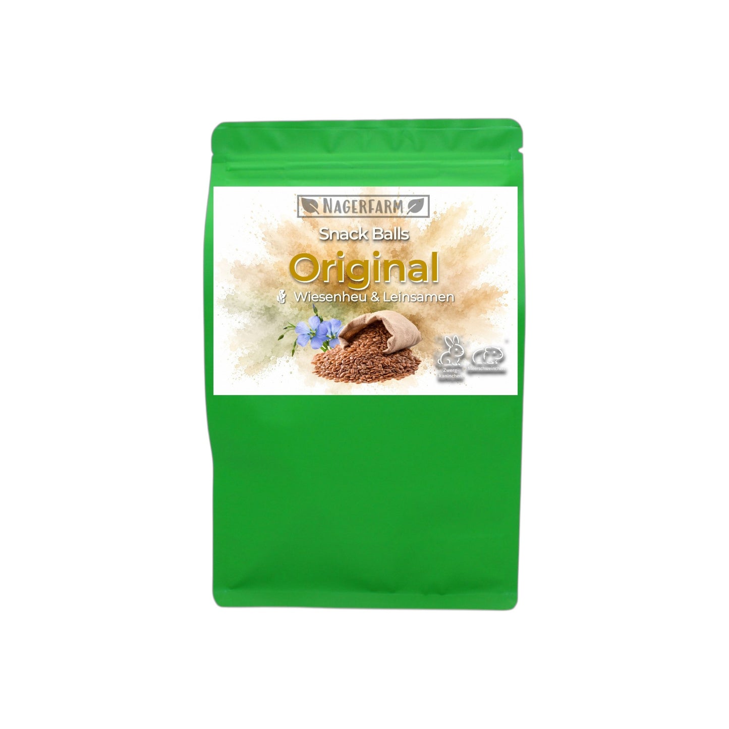 Snack Balls Original – Natürlicher Heu-Snack für Meerschweinchen & Zwergkaninchen