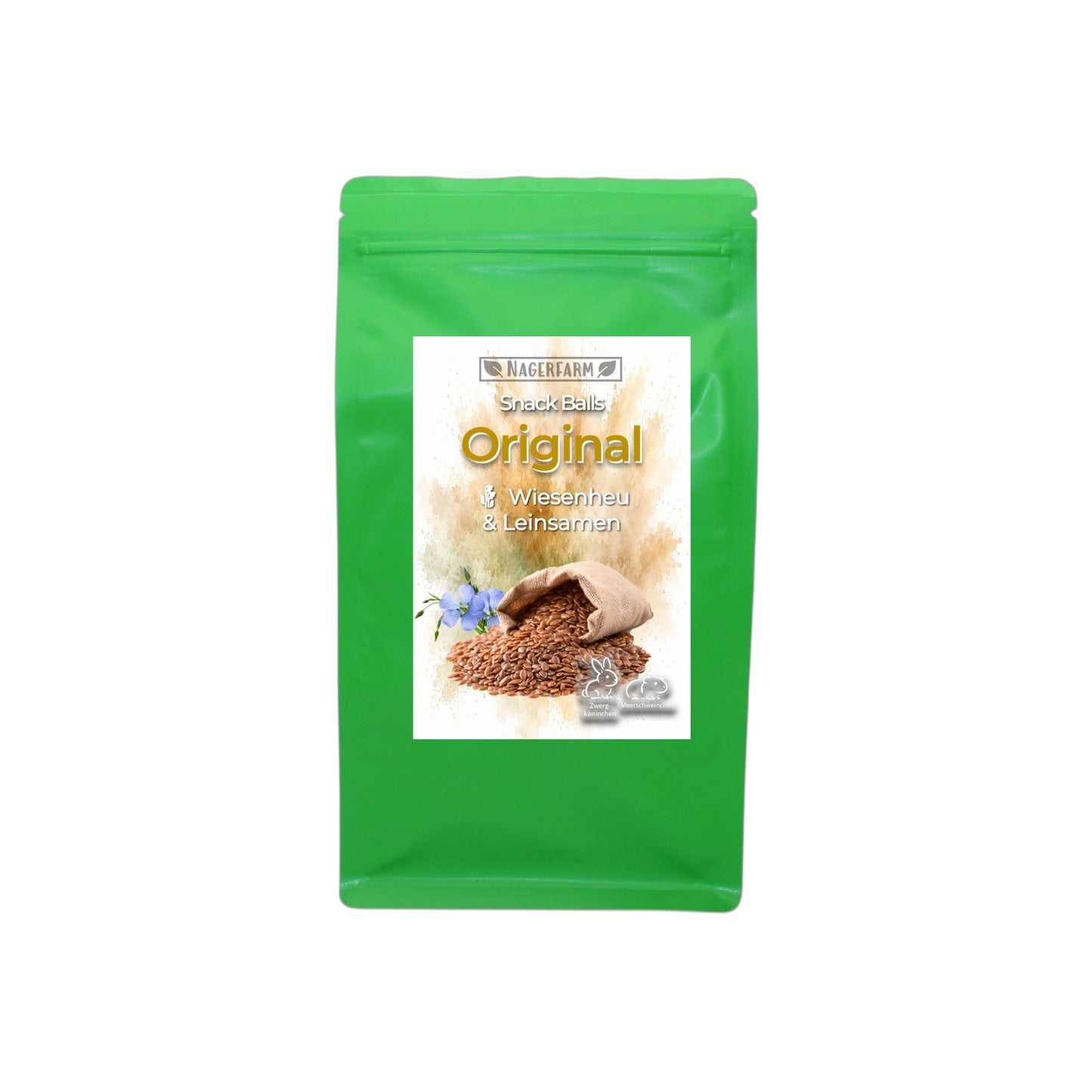 Snack Balls Original – Natürlicher Heu-Snack für Meerschweinchen & Zwergkaninchen