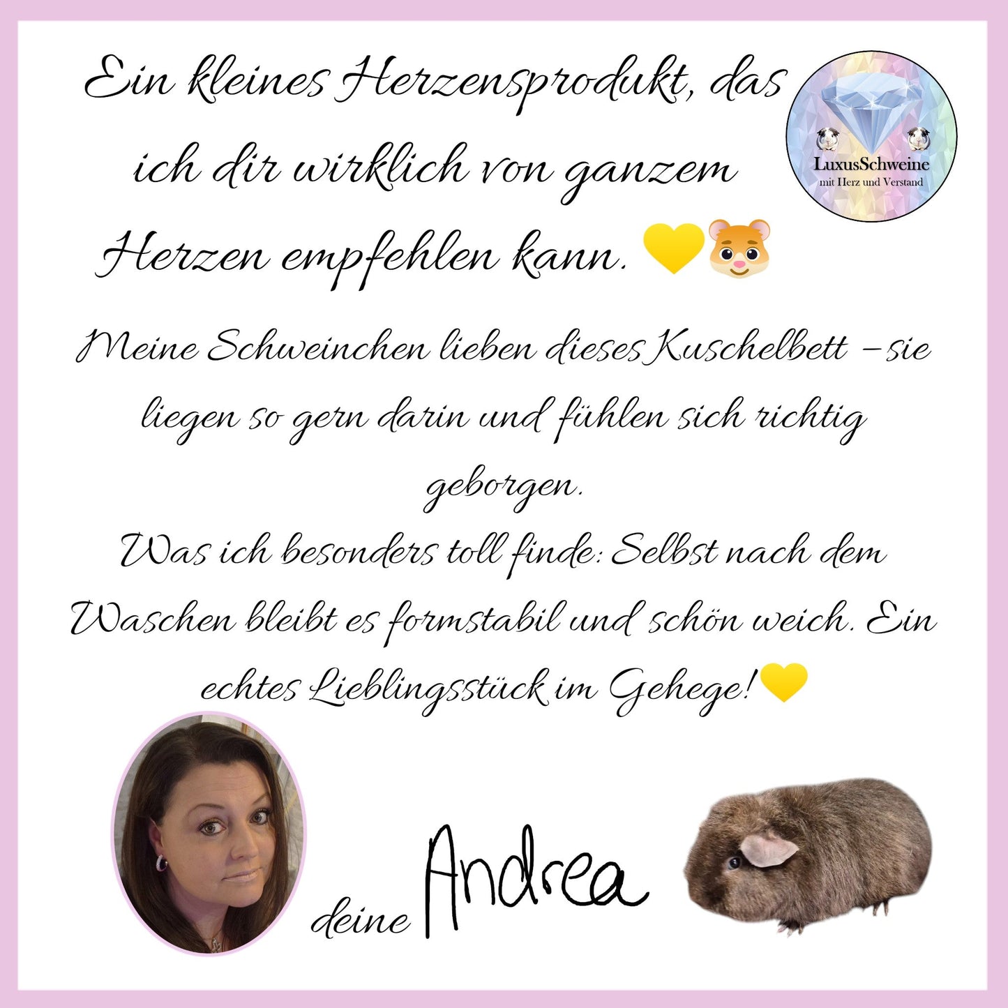 🛏️ Kuschelbett „Herzen - Grau“ – weiches Wohlfühlbettchen für deine Meerschweinchen