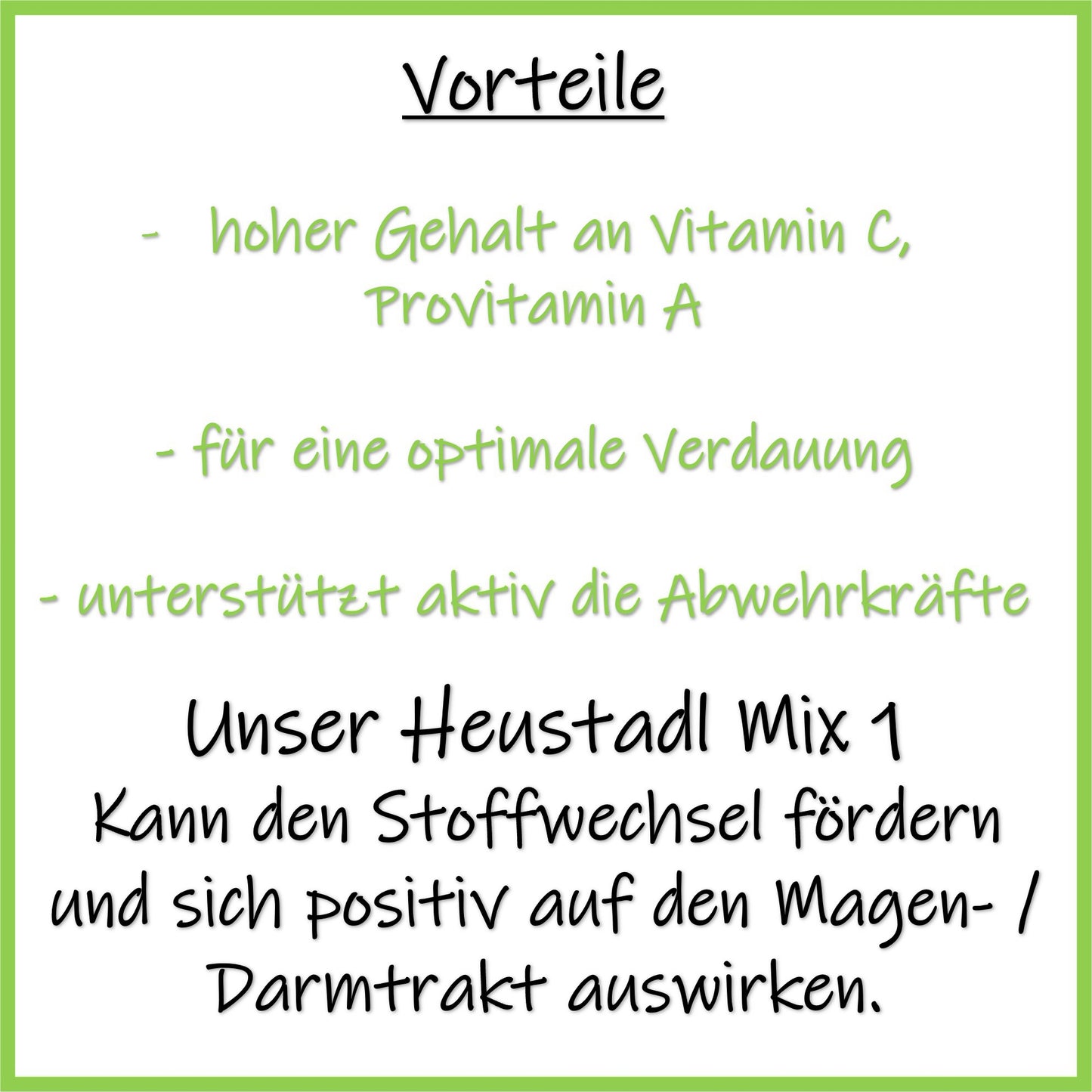 Heustadl Mix 1 - Nagerfarm