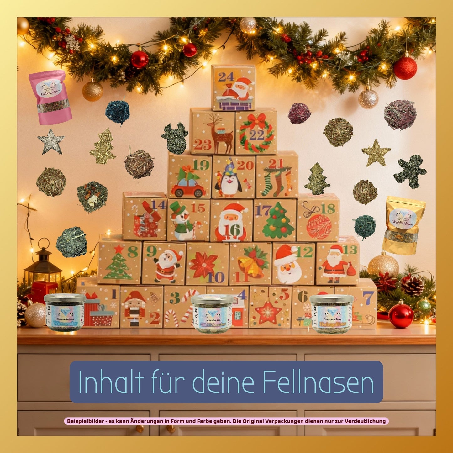 🎁 Advent Calendar for You & Your Guinea Pigs – 24 Days of Joy 🎅