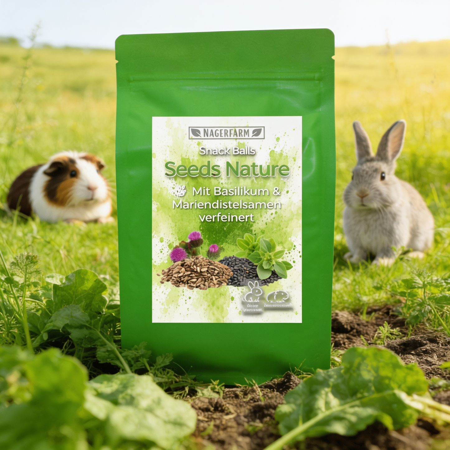 Snack Balls Bundle – Alle 5 Heu-Snack Sorten für Meerschweinchen & Zwergkaninchen