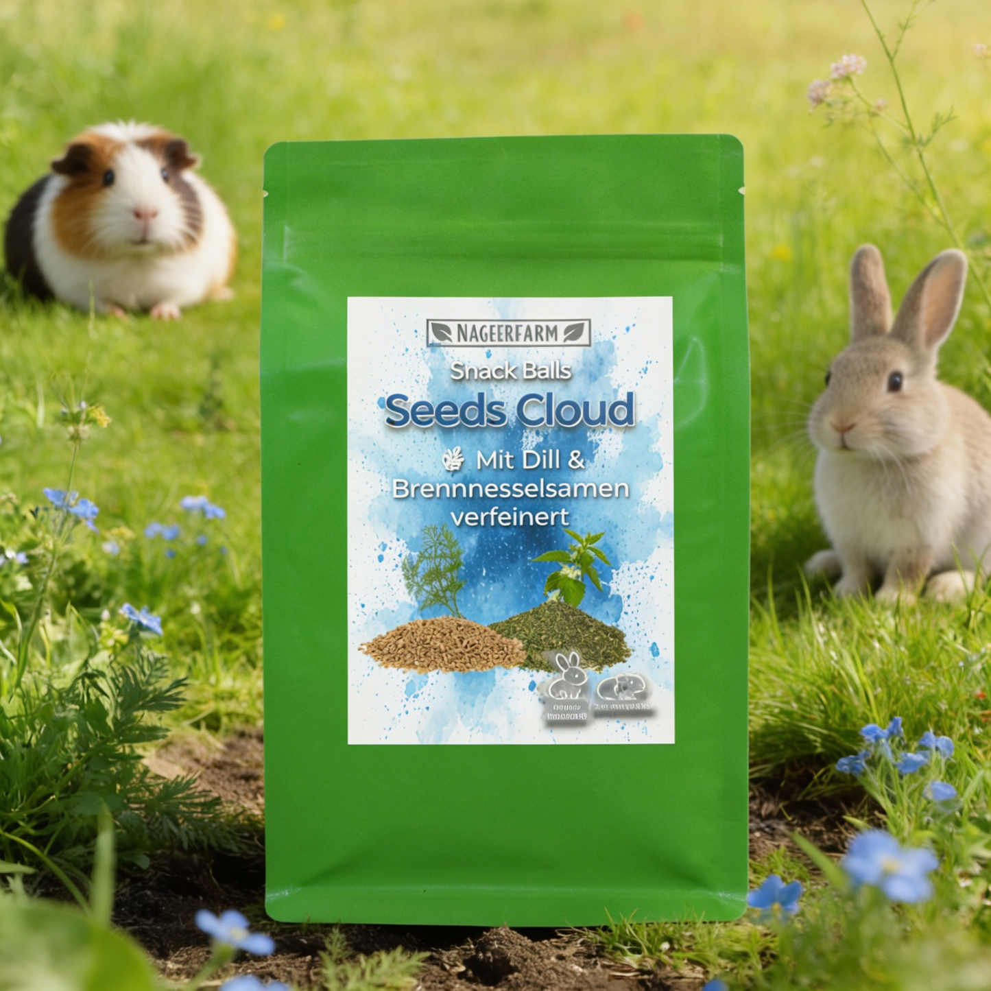 Snack Balls Bundle – Alle 5 Heu-Snack Sorten für Meerschweinchen & Zwergkaninchen