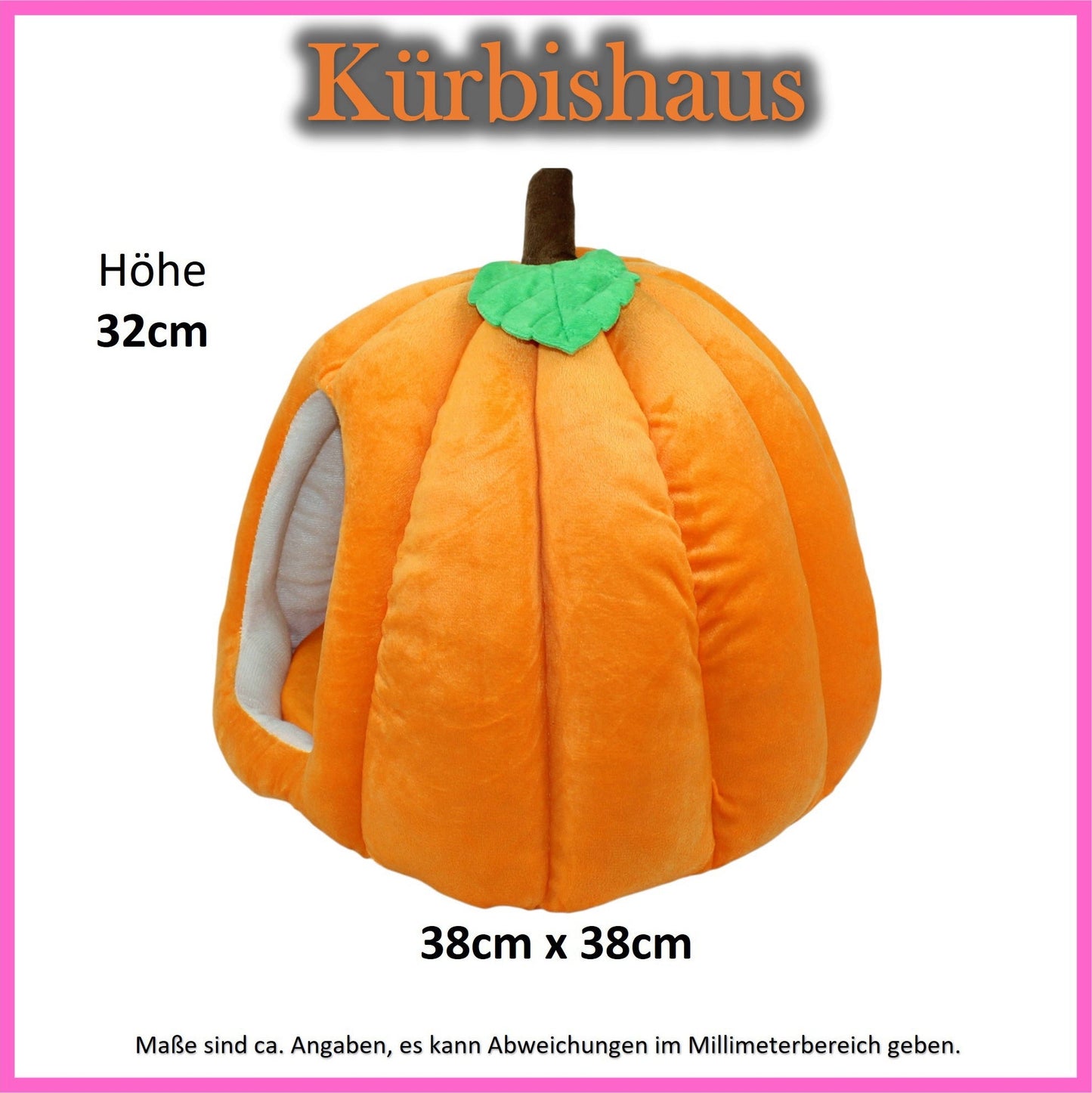 🏠🎃 Kürbishaus – Das Kuschelparadies für deine Meerschweinchen