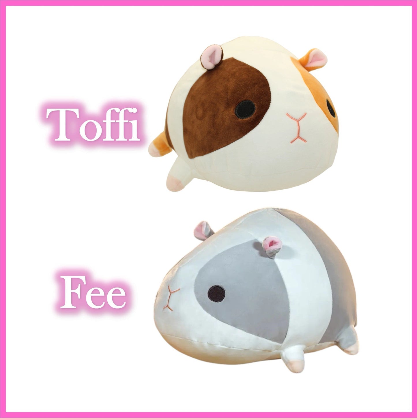 🐹 Toffi & Fee – Two Super Cute Guinea Pig Plush Toys to Fall in Love With
