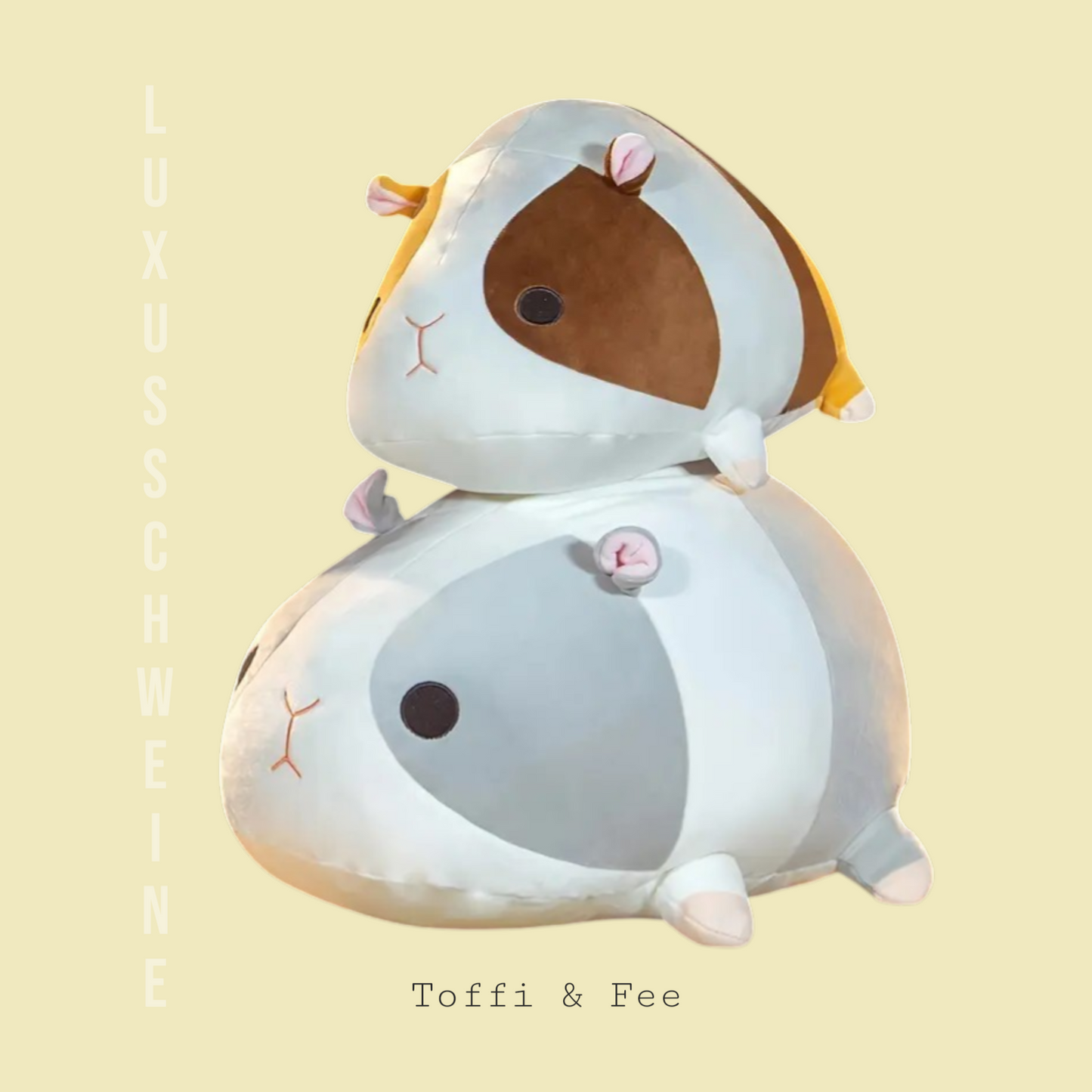 🐹 Toffi & Fee – Two Super Cute Guinea Pig Plush Toys to Fall in Love With