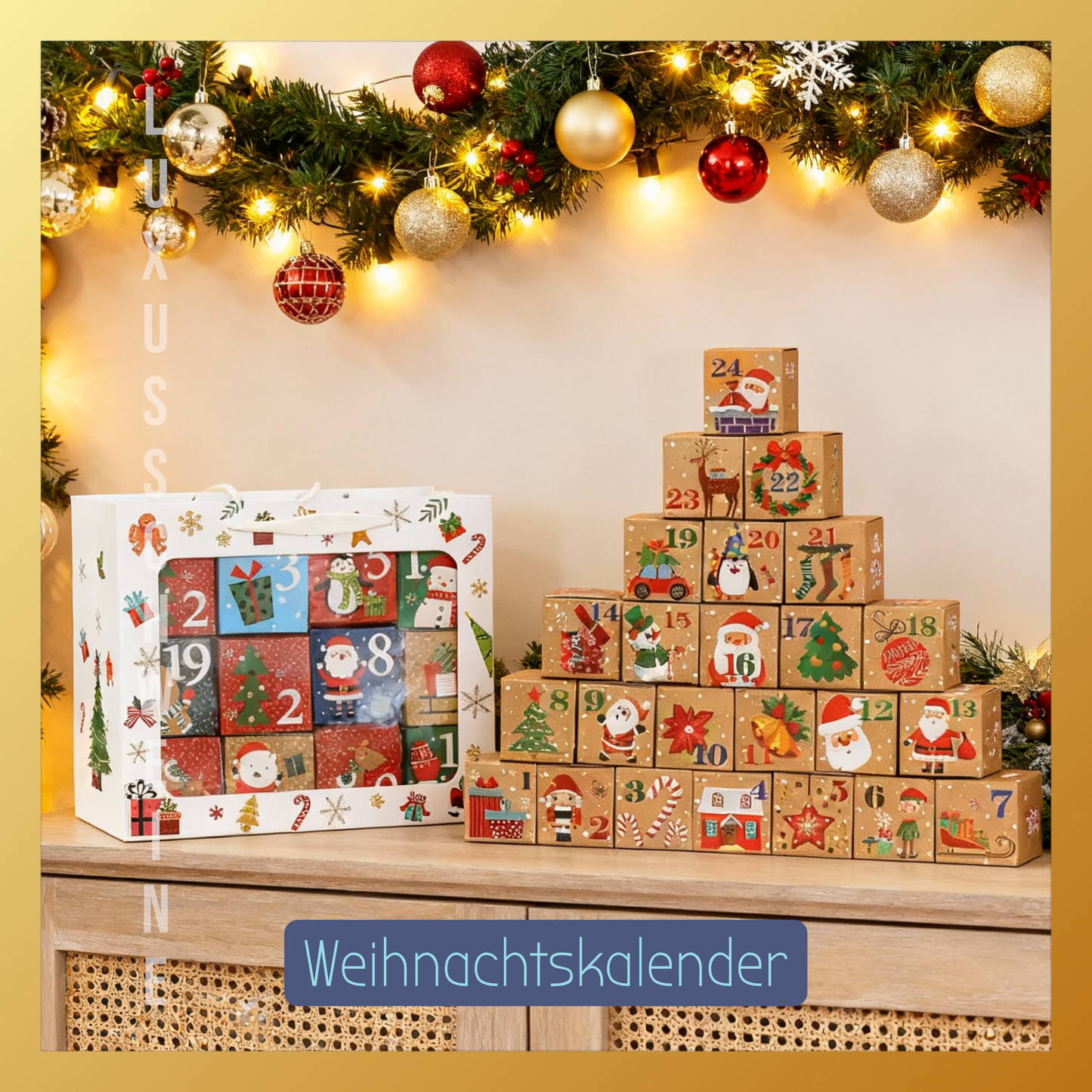 🎁 Advent Calendar for You & Your Guinea Pigs – 24 Days of Joy 🎅