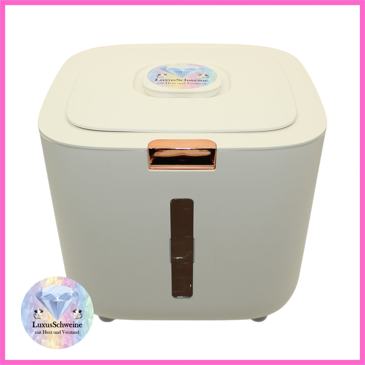 🐹🌟 Futterbox – Ein Hauch von Luxus für dein Futterlager!