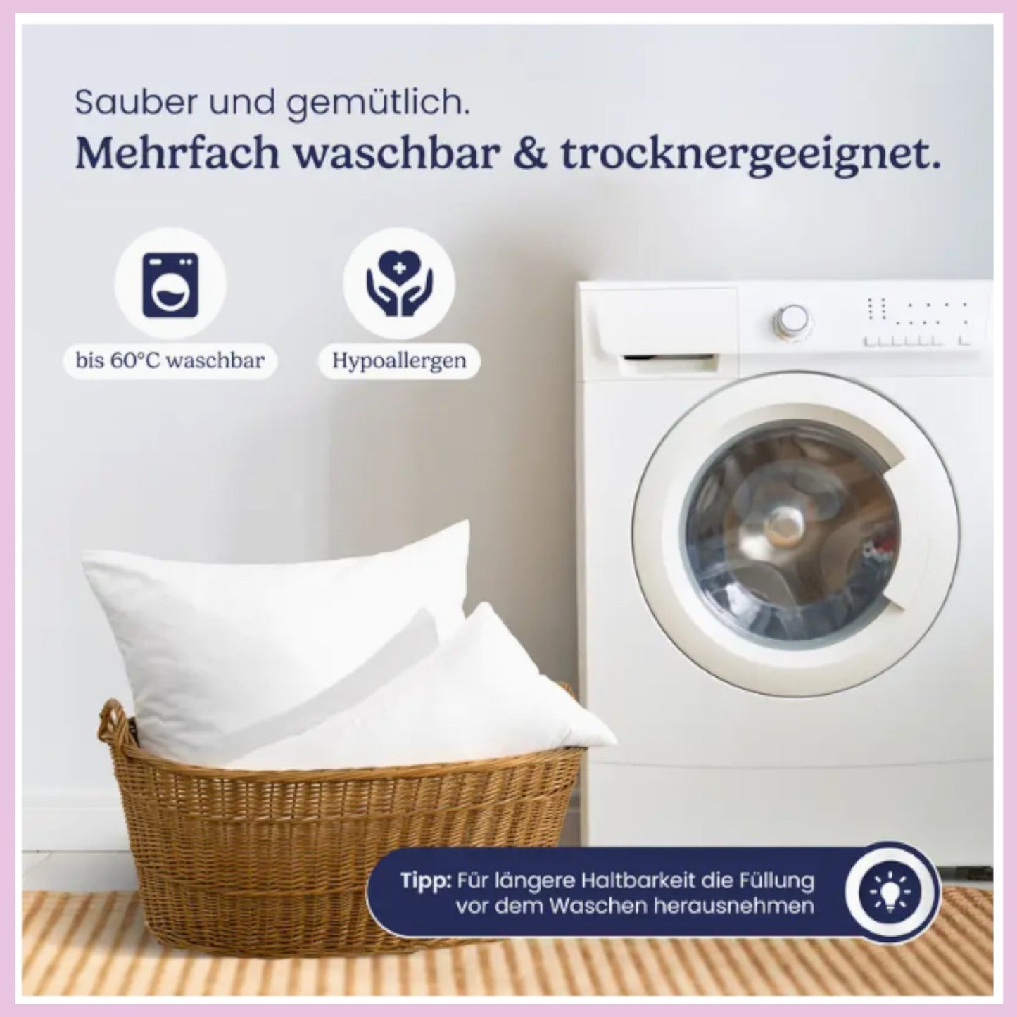🛋️ Kissen „Meeri Poop Blau“ Länglich – Der humorvolle Hingucker für dein Zuhause